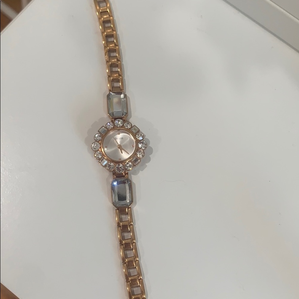 Rose Gold Guess Watch